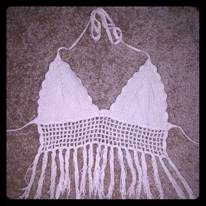 Crotchet crop top